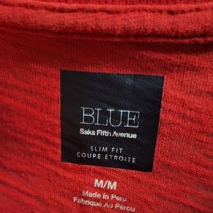 Red Saks Fifth Ave. Polo Shirt